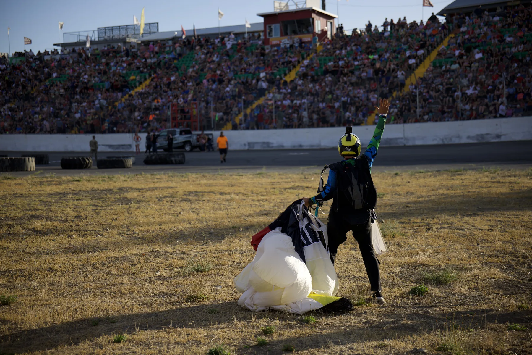 Wingsuit flight image